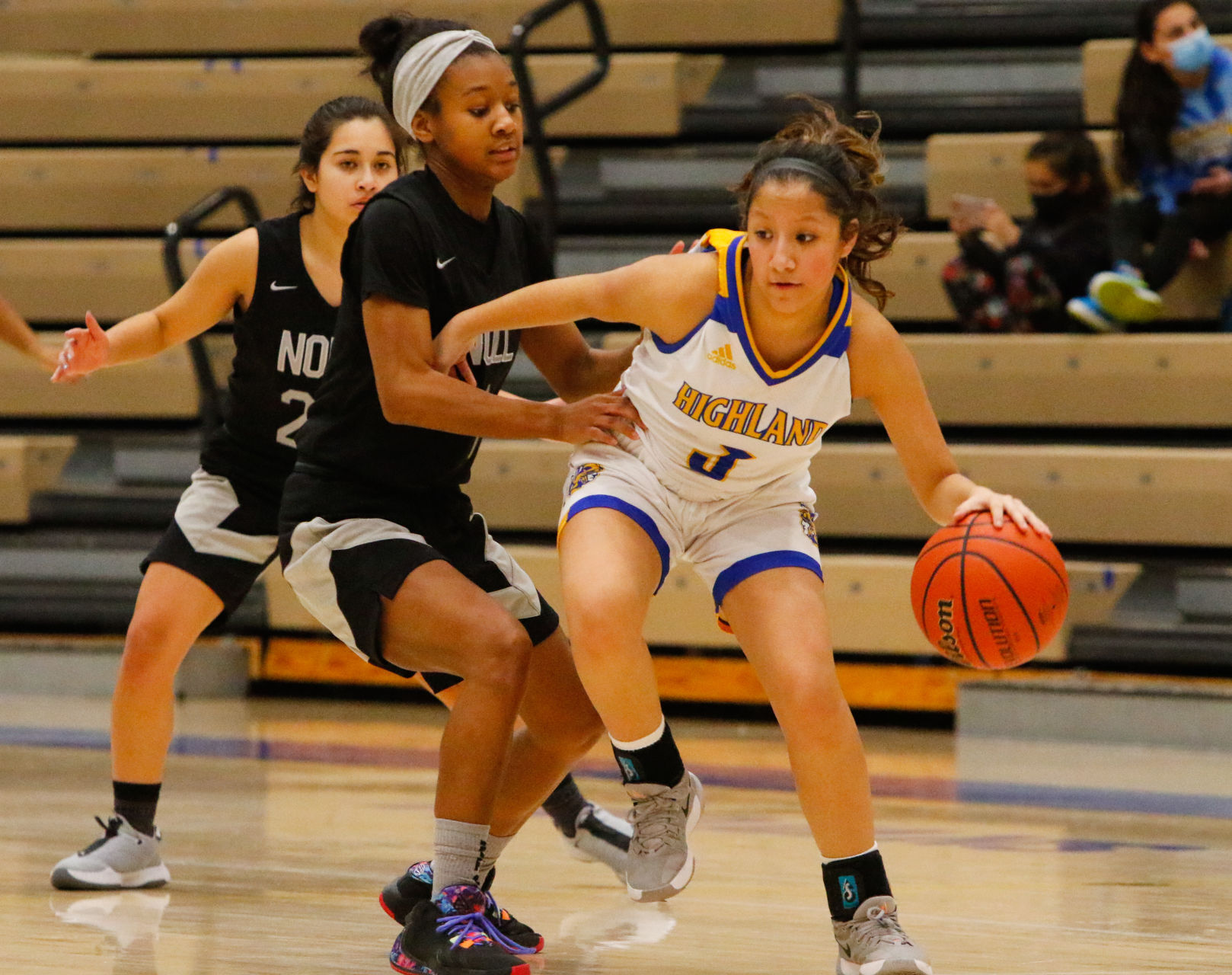 Bishop Noll at Highland girls basketball
